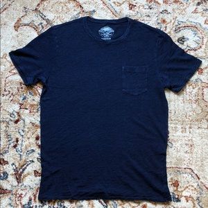 Wallace and Barnes indigo tee